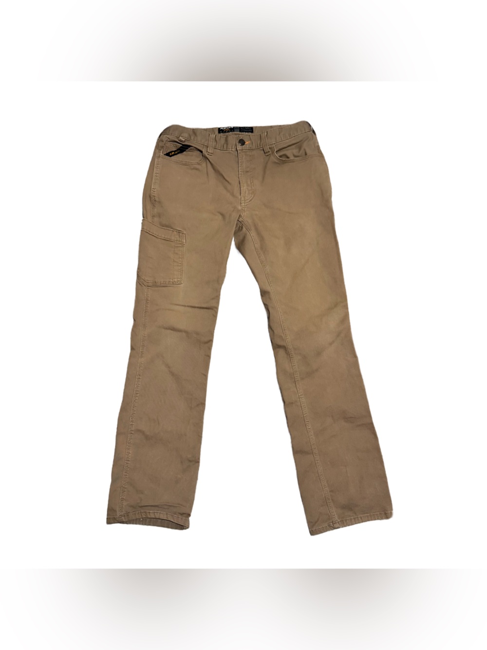 Ariat Rebar M4 Pants 32x34 Relaxed Straight Men's Khaki Utility Gorpcore - Picture 2 of 5